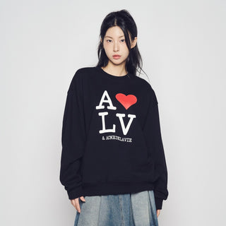 LOVE ADLV SWEATSHIRT BLACK