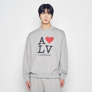 LOVE ADLV SWEATSHIRT MELANGE