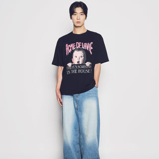 HALLOWEEN SCREAM BOY SHORT SLEEVE T-SHIRT BLACK