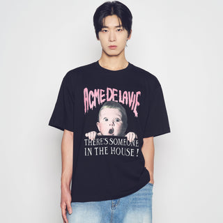 HALLOWEEN SCREAM BOY SHORT SLEEVE T-SHIRT BLACK