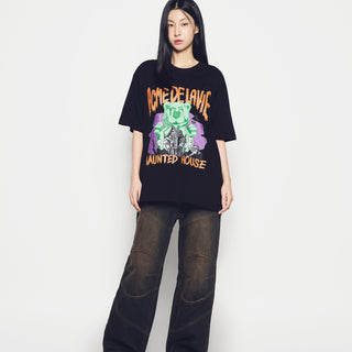 AC BEAR HALLOWEEN SHORT SLEEVE T-SHIRT BLACK