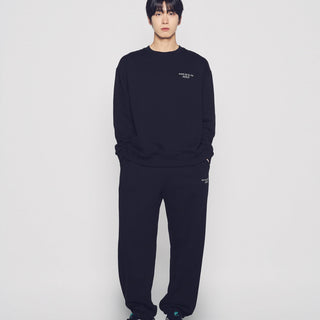 BASIC LOGO NAPPING ZURRY PANTS BLACK