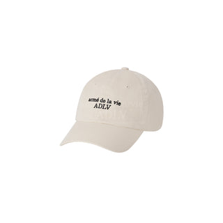KIDS BASIC SMALL LOGO BALL CAP BEIGE