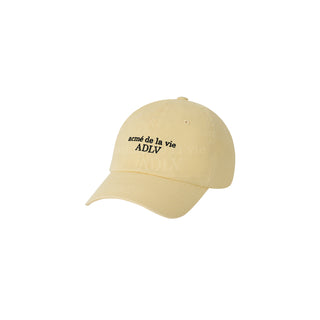 KIDS BASIC SMALL LOGO BALL CAP LIGHT YELLOW