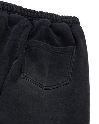 DENIM EFFECT ZURRY LONG PANTS BLACK