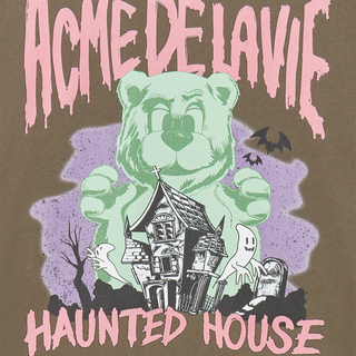 AC BEAR HALLOWEEN LONG SLEEVE T-SHIRT COCOA