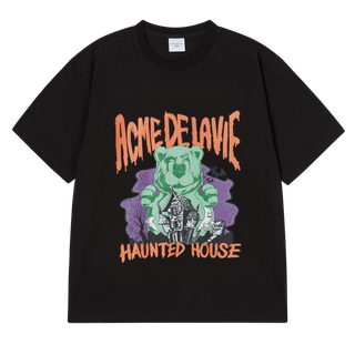 AC BEAR HALLOWEEN SHORT SLEEVE T-SHIRT BLACK