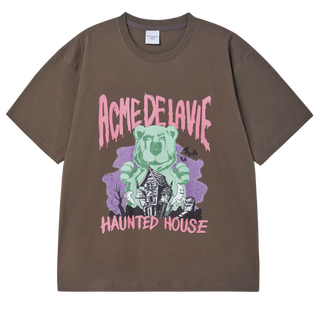 AC BEAR HALLOWEEN SHORT SLEEVE T-SHIRT COCOA