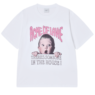 HALLOWEEN SCREAM BOY SHORT SLEEVE T-SHIRT WHITE