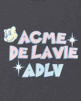 WOMAN AC BEAR CANDY SHORT SLEEVE T-SHIRT CHARCOAL