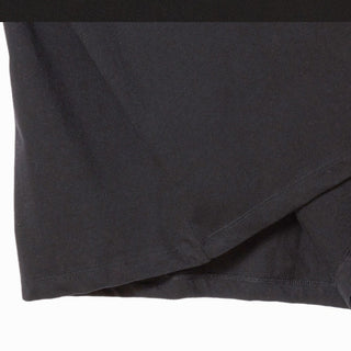 WOMAN FUZZY RABBIT SHORT SLEEVE T-SHIRT BLACK