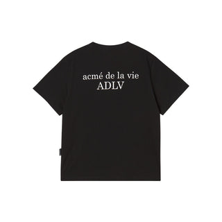 WOMAN BABY FACE MONSTER BABY SHORT SLEEVE T-SHIRT BLACK