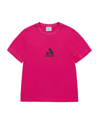 WOMAN A SYMBOL SHORT SLEEVE T-SHIRT HOT PINK