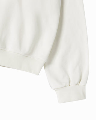 WOMAN AC BEAR CANDY CROP SWEATSHIRT CREAM