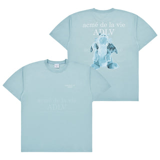 FUZZY DRAGON ARTWORK SHORT SLEEVE T-SHIRT DARK MINT