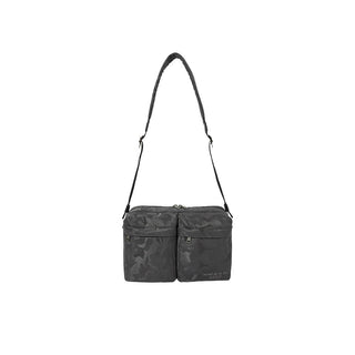 CAMOUFLAGE SQUARE CROSS BAG KHAKI