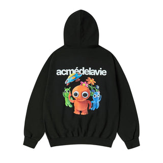 CLAY ALIEN HOODIE BLACK