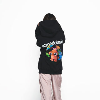 CLAY ALIEN HOODIE BLACK
