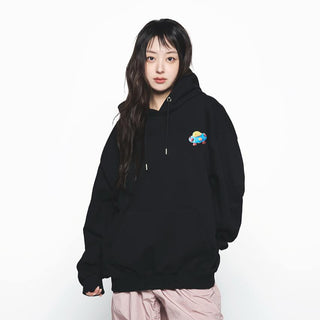 CLAY ALIEN HOODIE BLACK