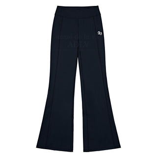 SYMBOL LOGO BOOTSCUT LEGGINGS BLACK