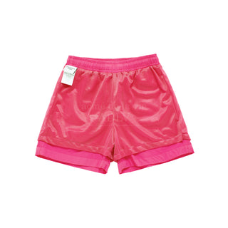 NYLON WATERPROOF SHORT PANTS PINK