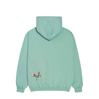 RAINBOW LOGO HOODIE DARK GREEN