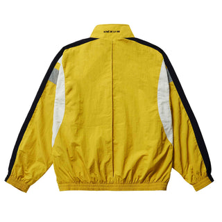 MULTICOLOR WOVEN SETUP JACKET YELLOW