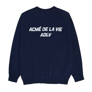 ADLV SPORTY LOGO WOVEN SHIRT NAVY