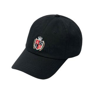 ADLV NOBLE LOGO BALL CAP BLACK