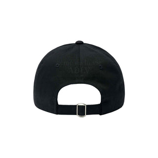 ADLV NOBLE LOGO BALL CAP BLACK