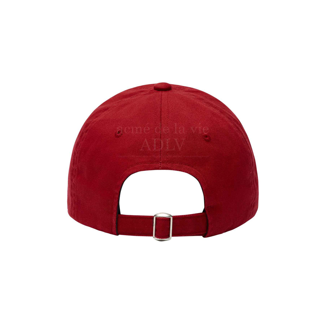 ADLV NOBLE LOGO BALL CAP RED