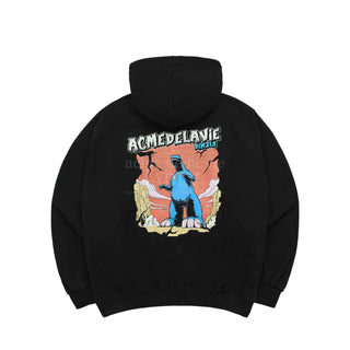 CARTOON DIN2LS CREATURE HOODIE BLACK