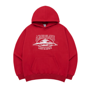 LOST IN SPACE HOODIE RED