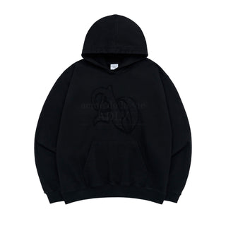 NEW SYMBOL APPLIQUE HOODIE BLACK