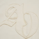 Load image into Gallery viewer, NEW SYMBOL APPLIQUE HOODIE CREAM
