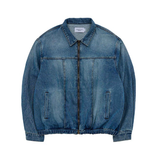 NEW SYMBOL LOGO BLOUSON SET UP DENIM JACKET BLUE