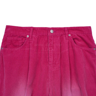 CORDUROY BRUSHED WASHING PANTS PINK