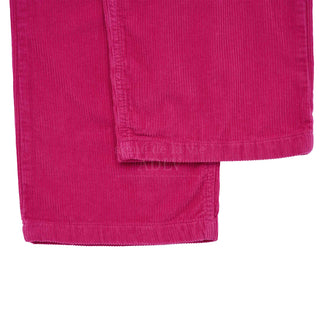 CORDUROY BRUSHED WASHING PANTS PINK