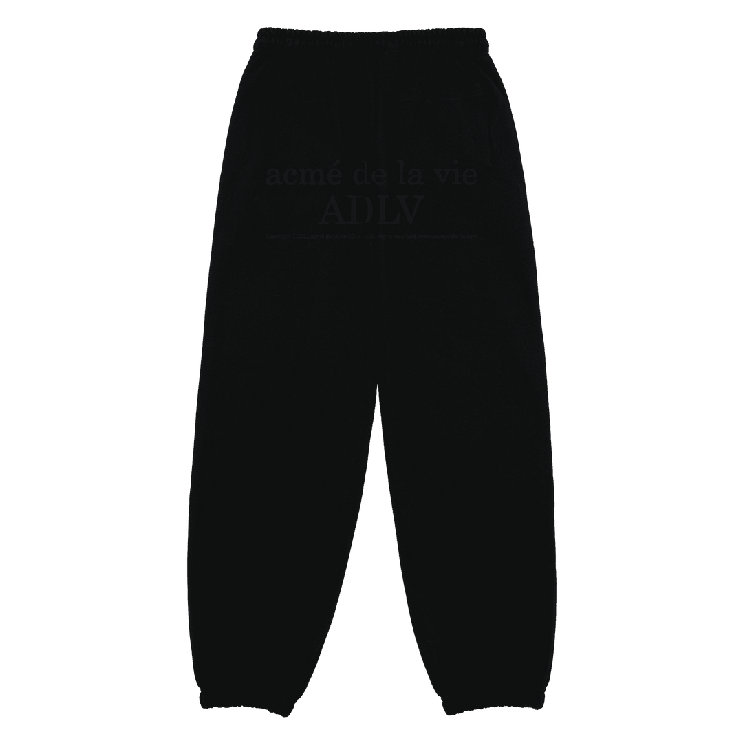 BASIC LOGO RIVET POINT PANTS BLACK