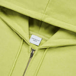 Load image into Gallery viewer, CIRCLE NEW SYMBOL LOGO HOODIE ZIP UP LIME
