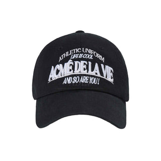 FISHING LOGO BALL CAP BLACK