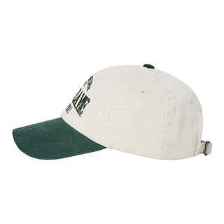 TWO TONE FISHING LOGO BALL CAP GREEN