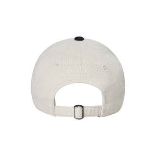 TWO TONE FISHING LOGO BALL CAP NAVY