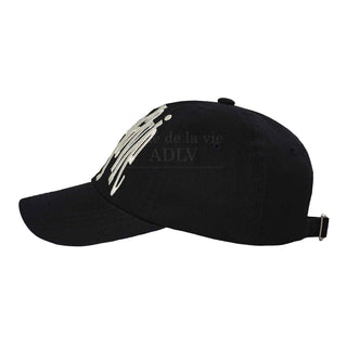 UNBALANCE BIG LOGO BALL CAP BLACK