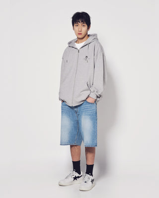 TEAM ACME DE LA VIE HOODIE ZIP UP MELANGE