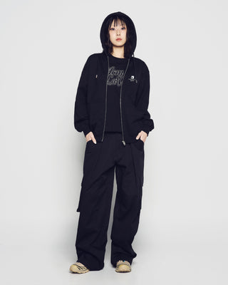TEAM ACME DE LA VIE HOODIE ZIP UP BLACK