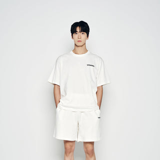 BLADE LOGO SHORT SLEEVE T-SHIRT CREAM