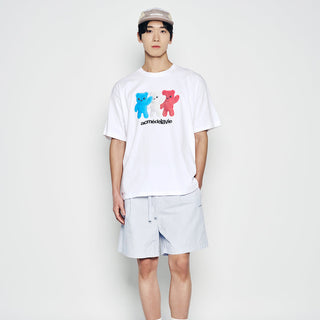 THREE TONE CAMP CAP BEIGE