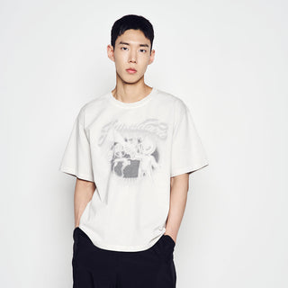PIGMENT SHOOTING ALIEN SHORT SLEEVE T-SHIRT LIGHT GRAY