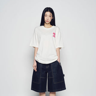 ALIEN UNIVERSE SHORT SLEEVE T-SHIRT CREAM